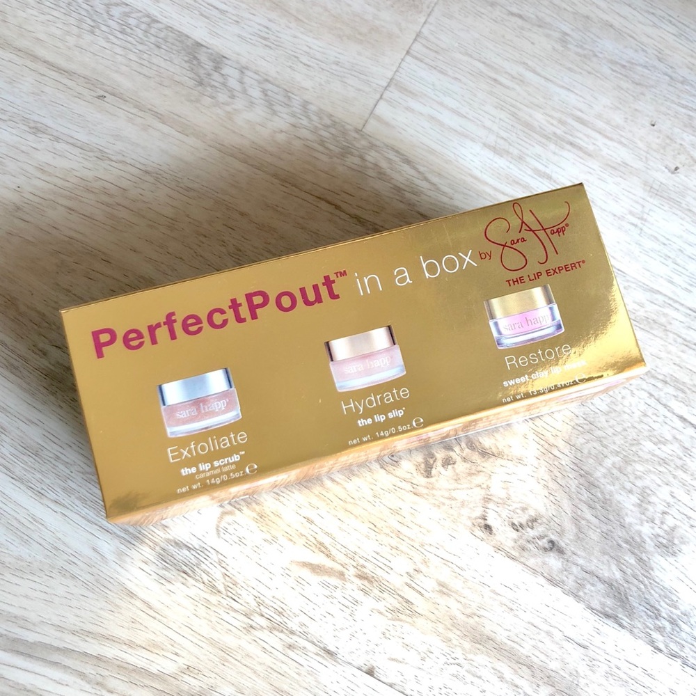 Sara Happ Perfect Pout In A Box Lip Kit Gift Set